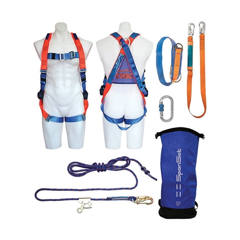 Roofers Safety Harness Kit