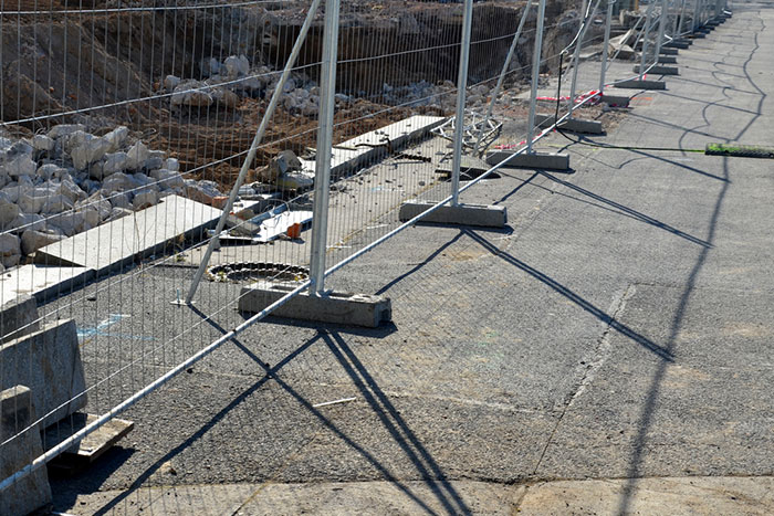 temporary fence hire